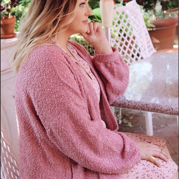 pink fuzzy cardigan target